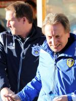 Warnock walks as fans turn nasty....it's all over when the Gelderd End sings!